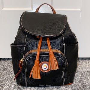 NWT Black & Brown Steelers Backpack!